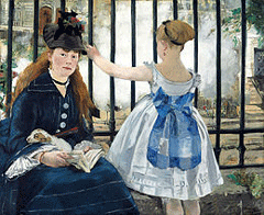 De spoorweg van Édouard Manet